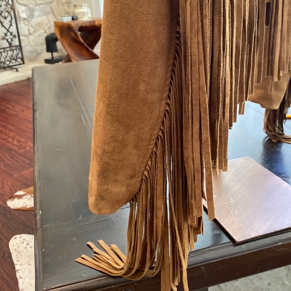 Show me your mumu, Ojai Fringe jacket, Penny faux suede. Size extra small - Picture 8 of 10